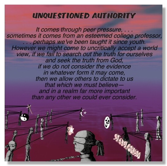 unquestiioned authority